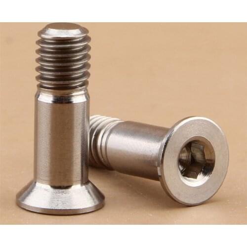 2pcs/pack Titanium Alloy M5 Screws For Bike Bicycle Rear Derailleur Pulley Guide Wheel Bolts bike accessories