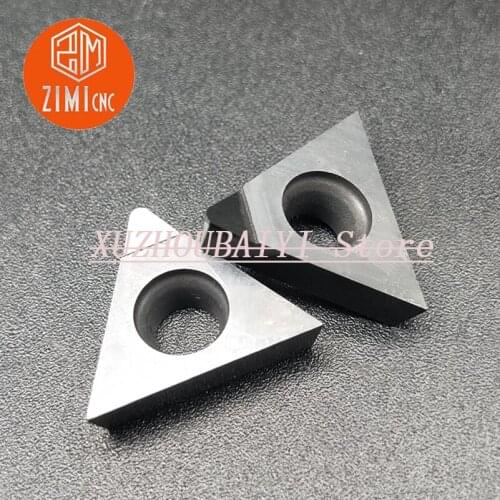 5pcs TCGW16T308/TCGT16T308 PCD30 Diamond Insert Carbide Insert CNC Lathe Cutting Tool Machining Aluminum Turning Tool Lathe Uten