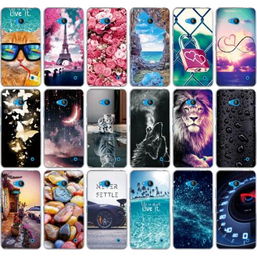 For Nokia 640 Case Cover for Nokia Microsoft Lumia 640 Silicone Cell Phone Case Soft TPU Shell for lumia 640 XL 650 550 Coque