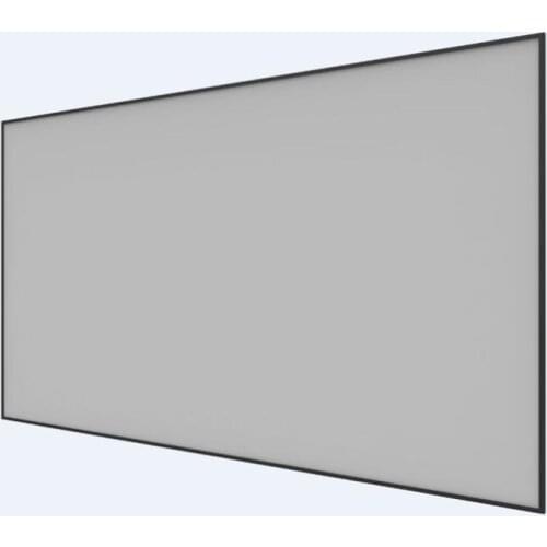 F2WALR 16:10WideScreen 4K 3D Anti-Light Rejection Black Crystal Ultra Thin Fixed Frame Projector Screen for Normal projectors