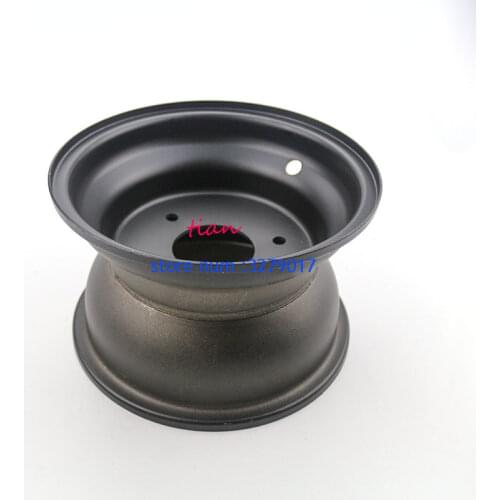 6 inch wheel hub use 145/70-6 13x5.00-6 13x6.50-6 tire tyre ATV 3 hole Vacuum rims for 110-125cc Go-Kart, ATV, lawn mower