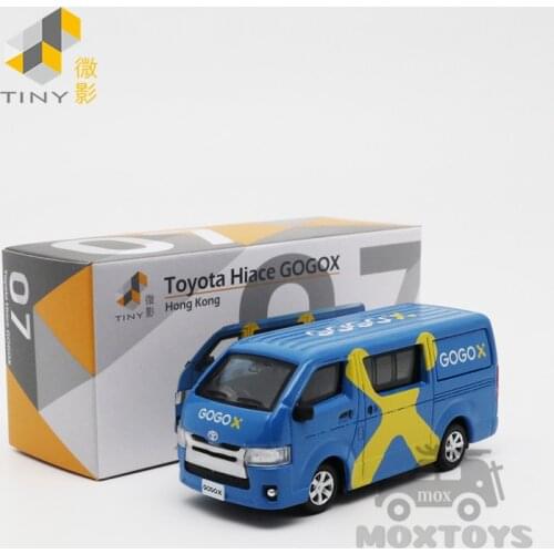 Tiny 1:64 Toyota Hiace GOGOX Diecast Model Car