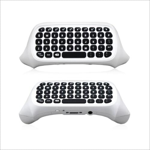 Mini Gaming Keyboard 47 Keys 2.4G USB Wireless Chatpad Message Keyboard Keypad For XBOX ONE Game Controller Gamepad Keyboard