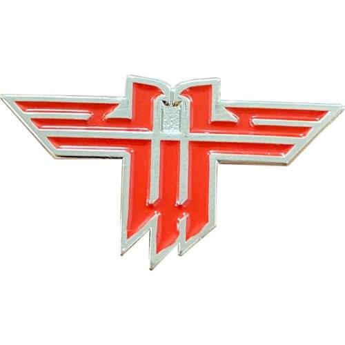 Show off your love of the hit video game Wolfenstein with this collectible pin