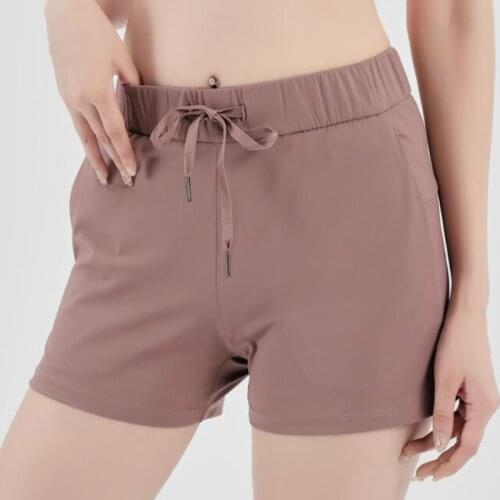 NWT 2021 Women Shorts 2 in 1 Breathable Dance Short Workout Running Gym Shorts Sexy Quick Drying Short Lightweight Short