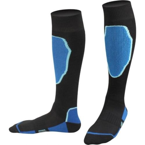1 Pair Men Outdoor Moisture Absorption Elastic Thicken Socks for Skiing Hiking