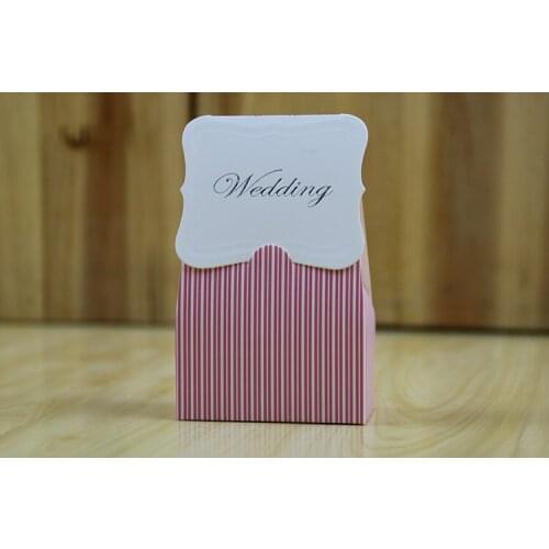 20pcs/set 6.5*11*3.5cm party supplies party decoration chocolate gift box for wedding baby shower candy box