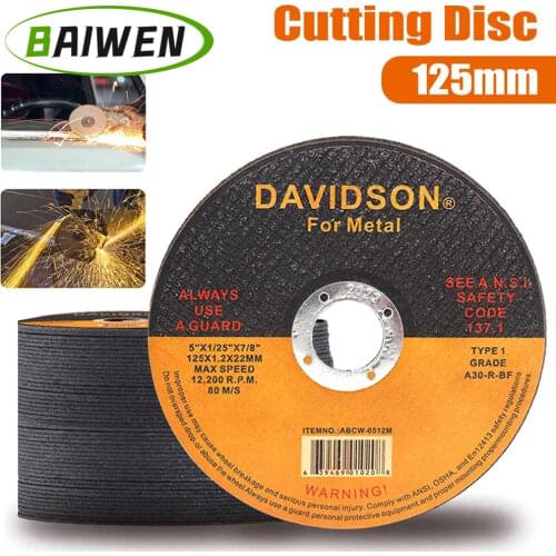 5Pcs-50Pcs 125mm 5inch Metal Stainless Steel Cutting Discs Flap Sanding Grinding Discs Angle Grinder Wheel Rotary Power Tools