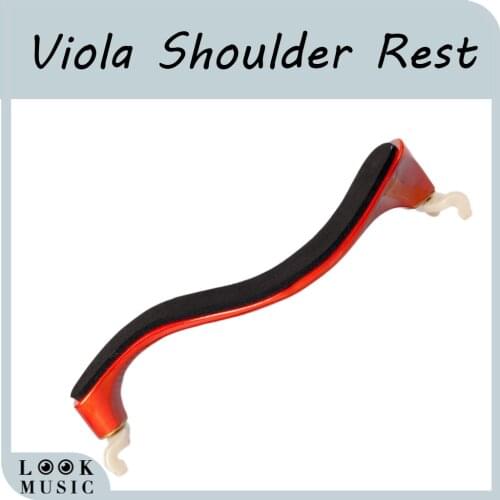 Viola Shoulder Rest 15'' 16'' Flamed Maple Shoulder Rest Adjustable