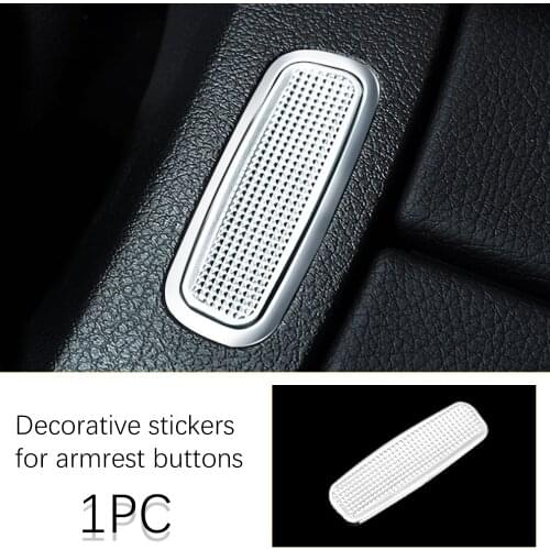 Car Center Console Armrest Box Switch Button Panel Decoration For Mercedes Benz A B CLA GLA GLB Class W177 W547 C118 2020-2021