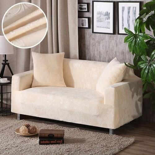 Velvet Fabric Seat Sofa Cover Slipcovers Soft Fabric Sofa Covers All-inclusive Slip-resistant Sofa Covers For Home Hotel
