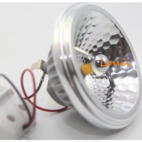Free Shipping 4pcs Cylindrical Shape CREE COB 20W LED Spot Light AR111 G53 LED Lighting Bulbs Lamps QR111 AC85-265V Warm White