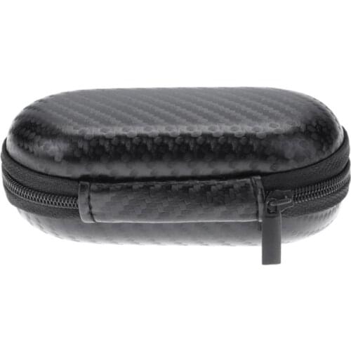 Headphone Case Bag Portable Earphone Earbuds Hard Box Storage for Memory Card USB Cable Organizer Mini Earphone Bag