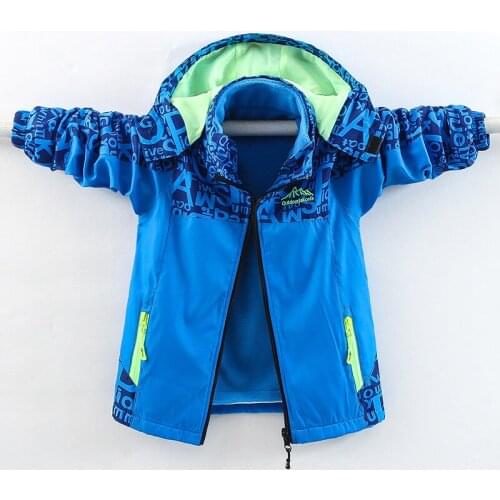 Childrenswear BOYS New Style Korean-style Spring and Autumn CHILDRENS Jacket Big Boy Spring Boy Small Lettered Coat