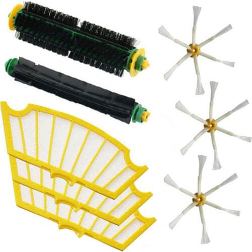 Filter for Vacuum Cleaner Irobot Roomba 500 510 520 530 535 540 550 560 570 580 Brush New