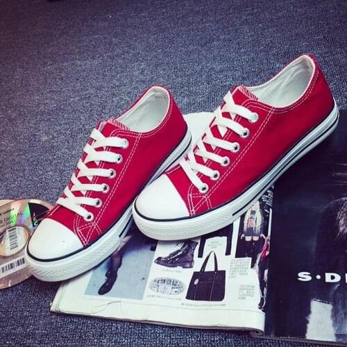 2020 unisex candy-colored pink canvas shoes spring autumn shoes the whole game must have lovers flat sneakers casual shoes 35-44