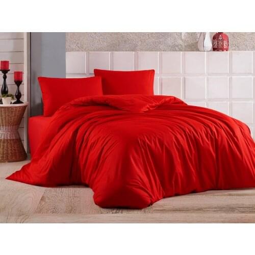 Land Of dowry Almond Single Double Quilt Cover Set Red