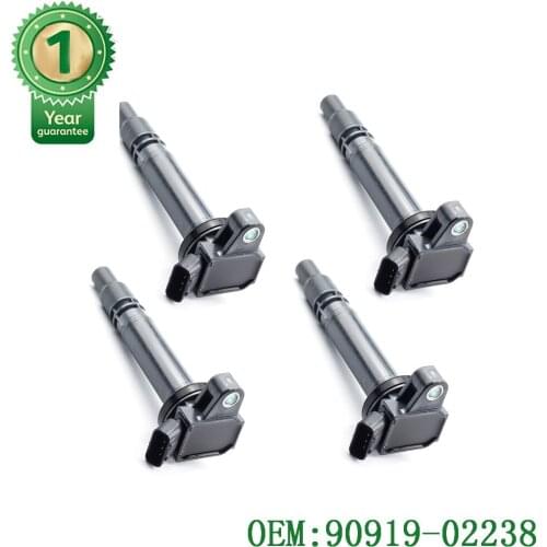 NEW top quality one OEM Ignition Coil OEM 90919-02238 9091902238 For Toyota Celica Corolla Matrix 2003-2007 1.8L L4