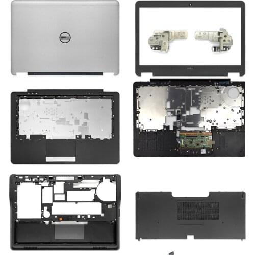 NEW Laptop LCD Back Cover/Front Bezel/Hinges/Palmrest/Bottom Case For Dell Latitude E7440 Series Top Case