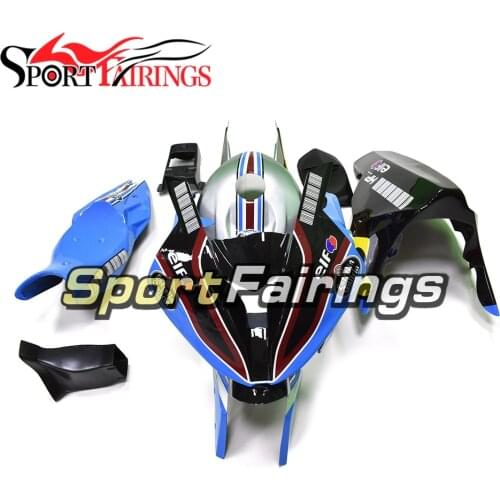 New Arrival Fiberglass Racing Black Blue Motorcycle Fairing Kit For BMW S1000RR 15 16 2015 2016 Injection ABS Motorbike Carenes