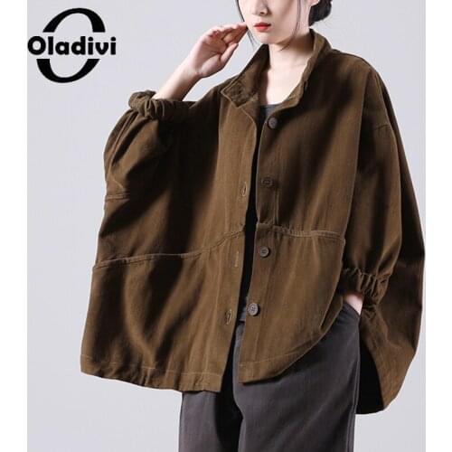 Женские большие куртки Oladivi China At AliExpress