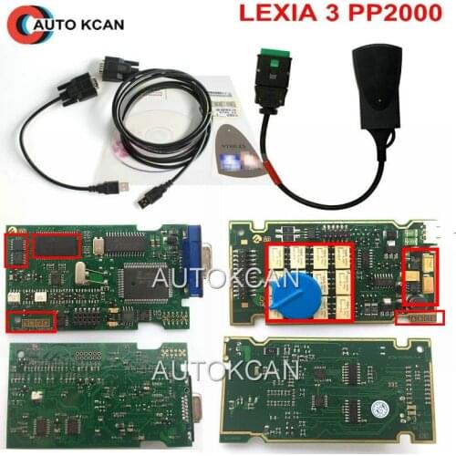 Super Firmware Reference 921815C Newest Diagbox 7.83 Lexia 3 PP2000 V48 Diagnostic Tool Lexia-3 PP2000 V25 With Muliti-Language