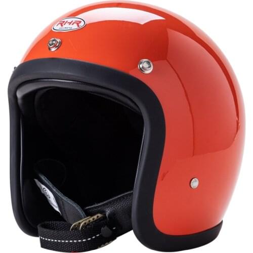 RHR serial Low profile motorcycle helmet Japanese style motobike helmet Fiberglass shell small shape moto helmet