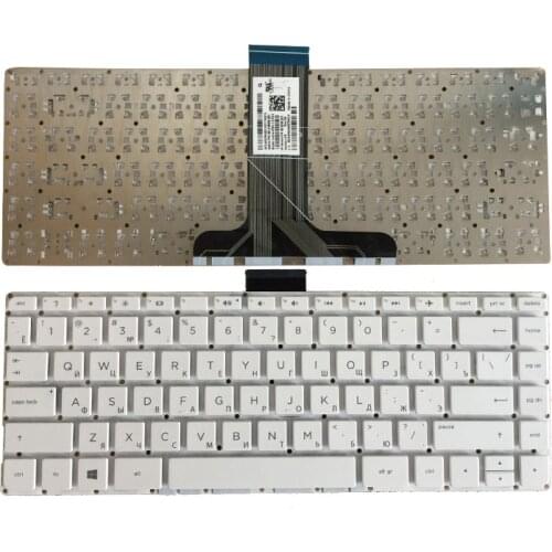 Russian Laptop Keyboard For HP Pavilion x360 13-S 13-s000 13t-s000 13-s100 13-s200 901658-251 White keyboard Without frame