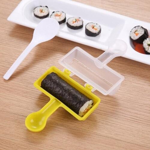 Sushi Maker Roller Roll Mold Hand Shake Rice Ball Meat Vegetables DIY Sushi Making Machine Kitchen Sushi Tools