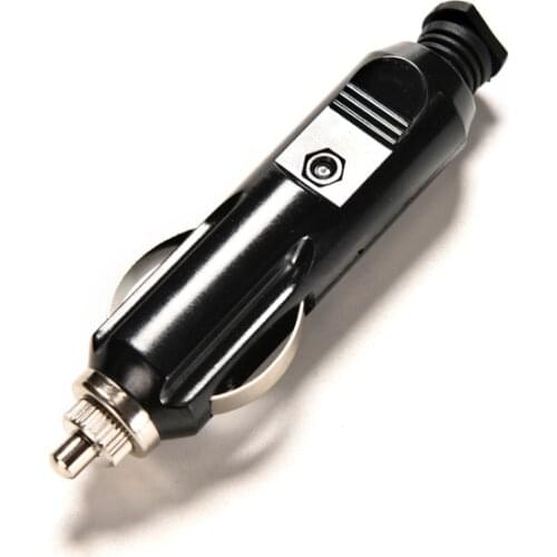 1PCS Hot Sale 12V 24V 180W Car Cigarette Lighter Socket Plug Adapter Charger+15A Fuse Connector