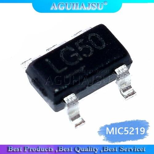 10PCS MIC5219-3.3BM5 SOT23 MIC5219-3.3 SOT MIC5219 3.3V LG33 SMD