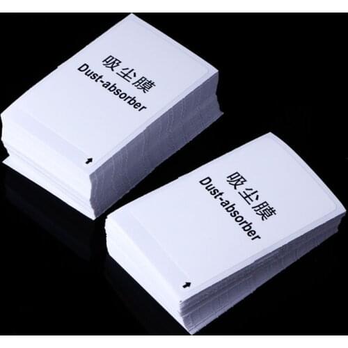 200pcs Mobile Cell Phone Tablet Protector Screen Dust Absorber Dedust Sticker