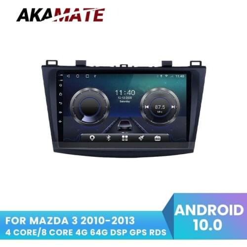 2 Din Android 10 Car Radio For Mazda 3 2010 - 2015 GPS Navigation Radio Car Multimedia Video Player Bluetooth FM Touch Screen