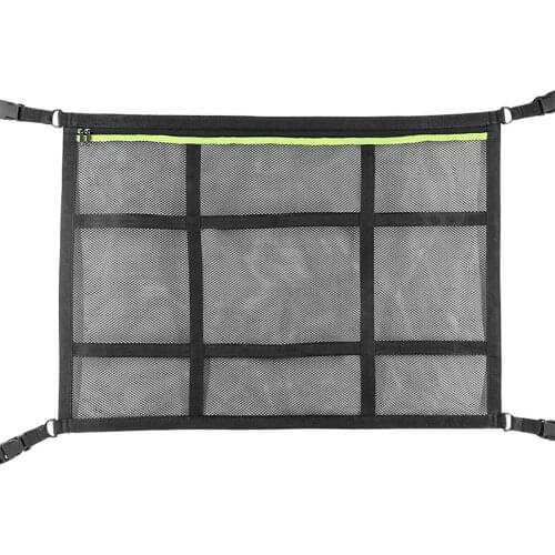 Car Ceiling Cargo Net Pocket Roof Long Trip Storage Bag Tent Quilt Children Toy Towel Sundries Interior Auto Accessories Storage