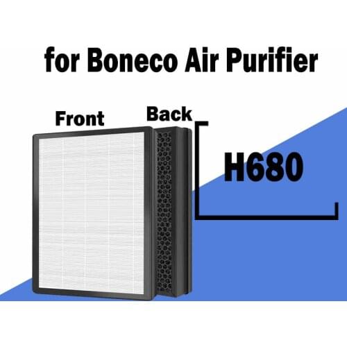 Hybrid Filter A681 Carbon +Hepa for HYBRID Humidifier & Air Purifier Boneco H680 280*280*30mm