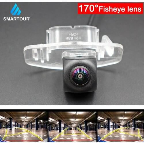 Smartour 1080P 170° Fisheye Lens HD Vehicle Track Rear View Reverse Camera For Honda Civic Accord Ciimo Fit Spirior
