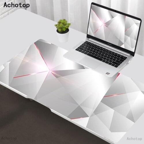Mouse Mat Black fashion Fabric MousePads Art Table Mats Non-skid Office Large Carpet Desk Mat Pad Big Rubber keyboard mouse pad