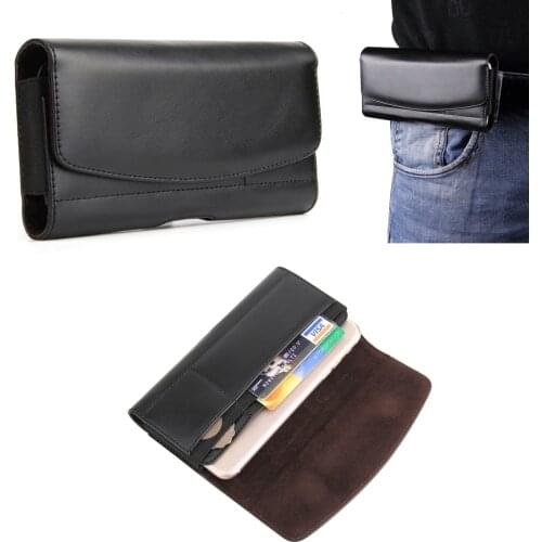 Leather Phone Belt Clip Case Pouch For Huawei Mate 20 Pro/Mate 20 RS Porsche Design,Honor 20 Pro Lite,For Galaxy A6S A8S J6+ J4