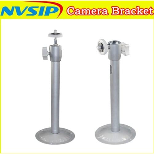 Camera Bracket Support CCTV Camera Wall Mount Stand Aluminum Metallic Indoor Outdoor Bracket Accessories 2PCS/lot
