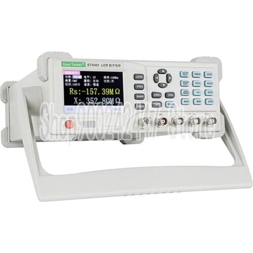 ET4501/ET4502/ET4510 LRC Benchtop Digital Bridge Desktop LCR Tester Meter Capacitance Resistance Impedance Inductance Measure