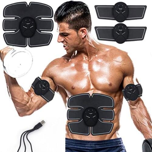 EMS ABS Muscle Stimulator Trainer Electroestimulador Abdominales For Men Women Fitness Abdominal Leg Arm Work Out Training Gear