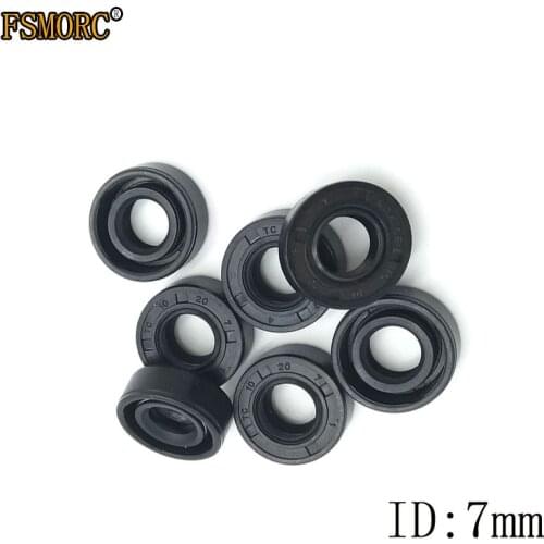 NBR Shaft Oil Seal TC-7*14*15*16*17*18*19*20*22*31*4/5/6/7/8 Rubber Covered Double Lip With Garter Spring