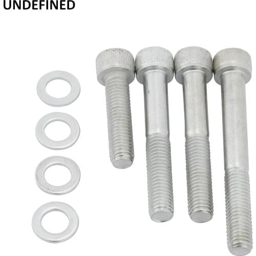 Motorcycle Disc Brake Caliper Screw Bolts Hardware Kit for Harley Spotster XL Dyna StreetBob FX Softail FatBoy Slim FL 2000-2021