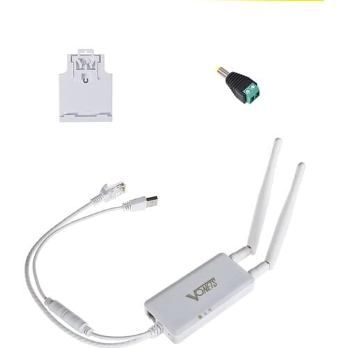 VONETS VAP11S-5G 900Mbps Wifi Bridge Ethernet Wireless Router Repeater Wifi Adapter AP for Camera Monitoring Video Transmission