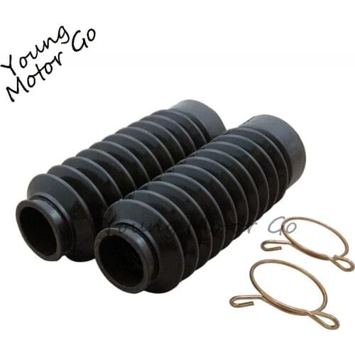 2PCS Motorcycle Front Fork Shock Absorber Dust Cover Protector Protective Cases Protective Sleeve For CB400ss TW200 CB500 VV200