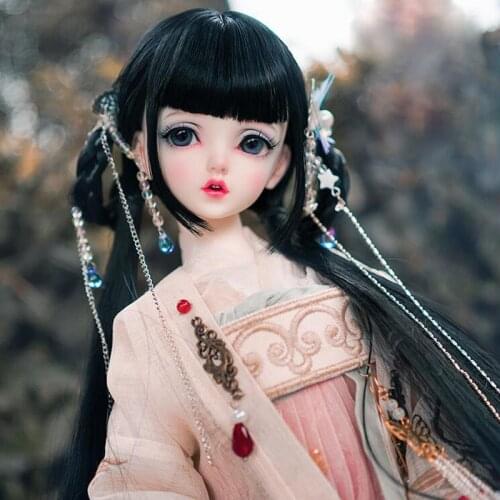 1/3 1/4 1/6 Bjd Wig High Temperature Long Fashion Antiquity Style Bjd Wig SD For BJD Doll Wig