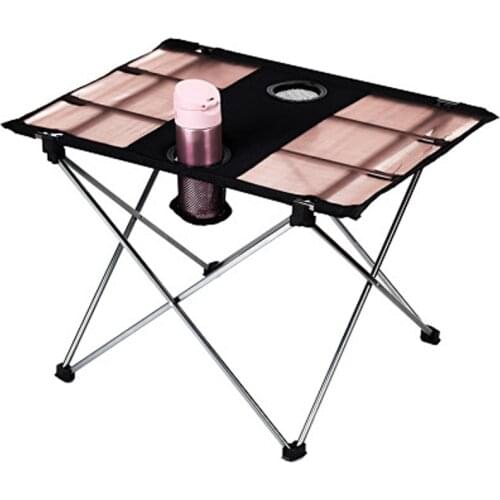 Aluminum Outdoor Folding Table Portable Tables Simple Camping Table Outdoor Picnic Table Car Travel Light Table