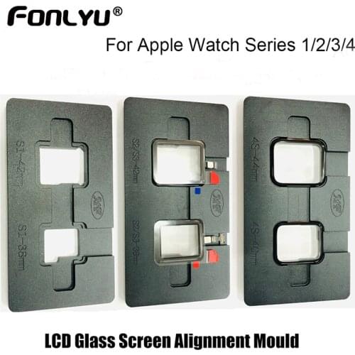 Dual LCD Screen Alignment Position Mold For Apple Watch 1/2/3/4 Series 38/40/42/44mm Touch Screen Glass OCA Laminate Repair Tool