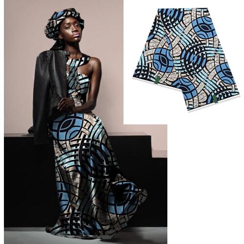 Guaranteed veritable African wax prints style ankara fabric Ghana wax printed cotton african fabric real Nigeria wax fabric 02