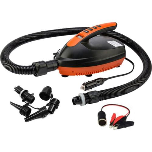 12V SUP Max 16/20 PSI Dual Stage Electric Air Pump Intelligent Inflatable Pump for Inflatable SUP Stand Up Paddle Surfing Board